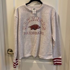 Arkansas razorback sweatshirt